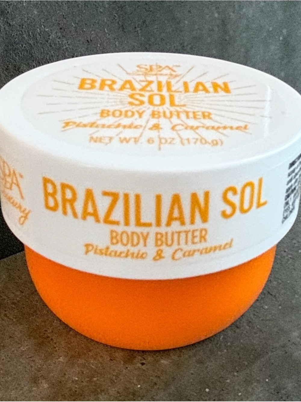 Pistachio & Caramel Body Butter - Orange/White - Picture 3 of 3